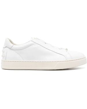 Tod's Leather Trainers - White