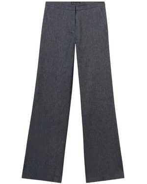 Brooks Brothers Twill Trousers - Blue