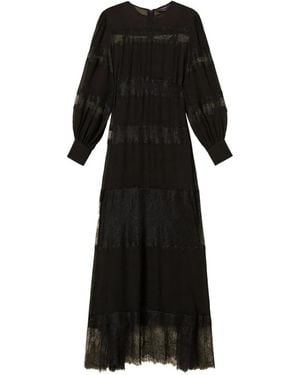 Twinset Abito Lungo - Nero