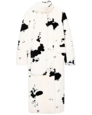 Stand Studio Artificial Fur - White