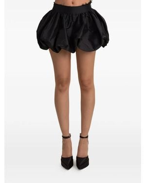 Contessa Mills Good Puffed-Balloon Skirt - Black