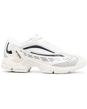 Raf Simons Sneakers Met Vlakken - Wit