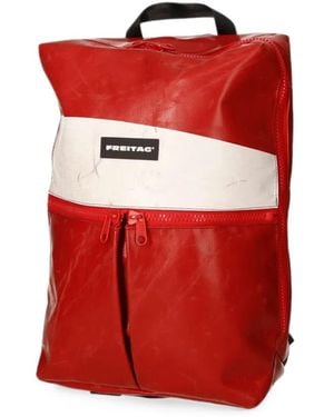 Freitag F49 Fringe Backpack - Red
