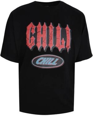 Tee Library Chil Chilli Graphic-Print T-Shirt - Black