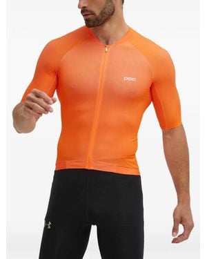 Poc Zip-Front T-Shirt - Orange