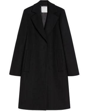 Sportmax Ala Pocket Coat - Black