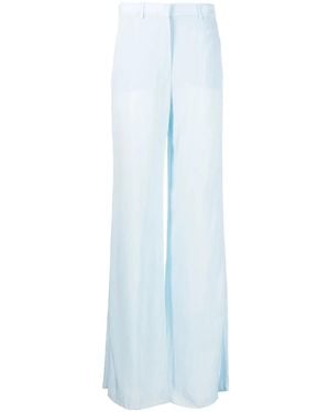Sportmax Straight-Leg Cut Trousers - Blue