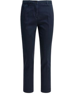 Briglia 1949 Button Pocket Trousers - Blue