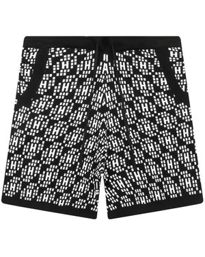 Honor The Gift Knited Logo Deck Shorts - Black