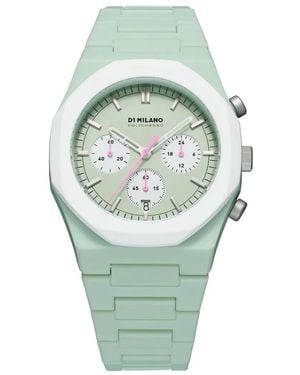 D1 Milano Polychrono 40.5Mm - Green
