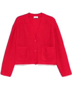 P.A.R.O.S.H. Cashmere Cardigan - Red