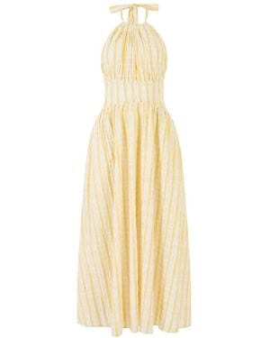 Rosie Assoulin Robe Mi-Longue Dos Nu - Metallic