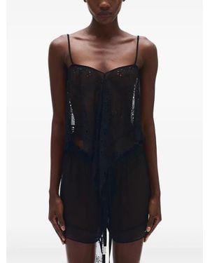 Ann Demeulemeester Bria Top - Black