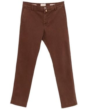 Jacob Cohen Twill-Weave Jeans - Brown