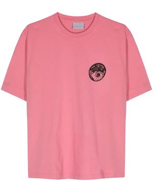 Bluemarble T-Shirt Uolucky Con Stampa - Rosa