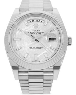Rolex 未使用 デイデイト 40mm - グレー