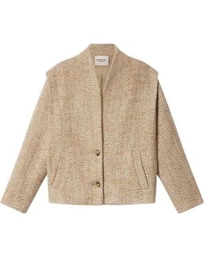 Isabel Marant Drogo Jacket - Natural