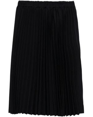 Comme des Garçons プリーツ スカート - ブラック