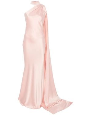 ACTUALEE Drapiertes Abendkleid - Pink