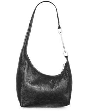 Rick Owens Bolso De Hombro Fruncido - Negro