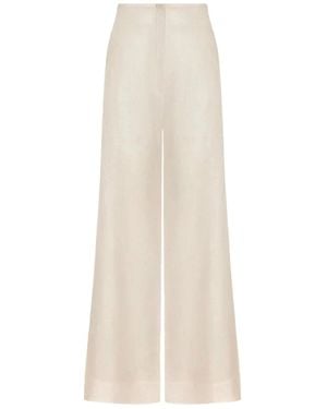 ANDRES OTALORA Me Hablas Trousers - White