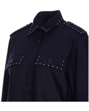 Zadig & Voltaire Crystal-Embellished Shirt - Blue