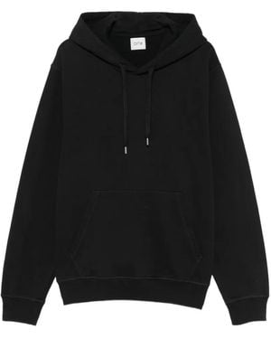 Arte' Graphic-Print Drawstring Hoodie - Black