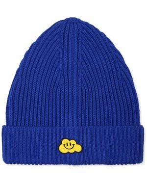 Ghayme Beanie Mit Wolkenapplikation - Blau