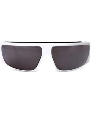 Canada Goose Gafas De Sol Con Montura Biker Con Detalle Del Logo - Gris