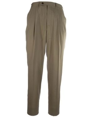 Corneliani Pleated Pants - Natural