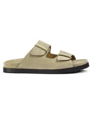 Doucal's Sandales En Daim À Double Brides - Multicolour