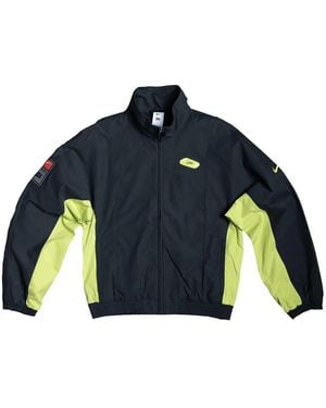 Nike X Patta Panelled Bomber Jacket - Blue