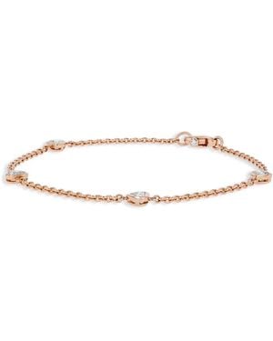 Pragnell 18Kt Rose Sundance Diamond Bracelet - White