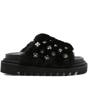 Toga Sandali Con Borchie 40Mm - Nero