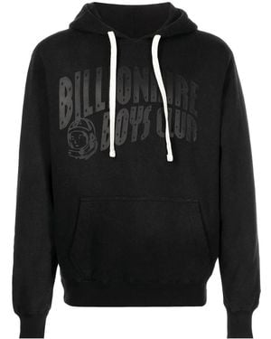 BBCICECREAM Logo-Print Pullover Hoodie - Black