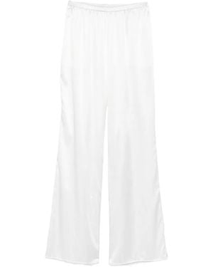 Purotatto Satin Pants - White