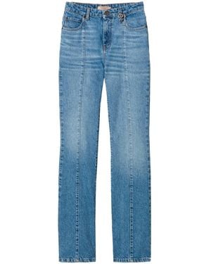 Twinset Jeans Svasati Con Cinque Tasche - Blu