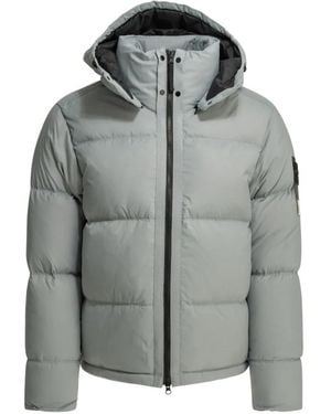 Stone Island Chaqueta 4100013 Ede Ripstop De Cordura - Gris