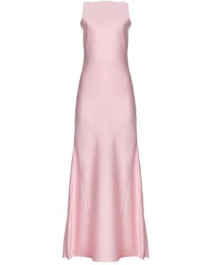 Il Volo Daria Cowl-Back Slip Dress - Pink