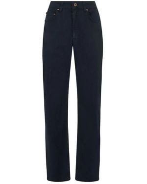 Boglioli Straight-Leg Trousers - Blue