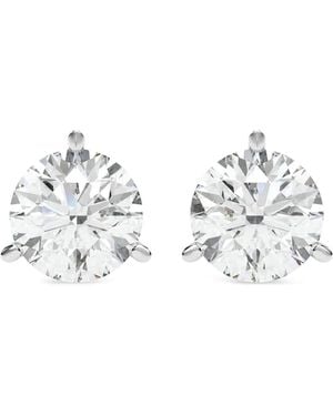 Diamond Essentials Diamond-Solitaire Earrings - White