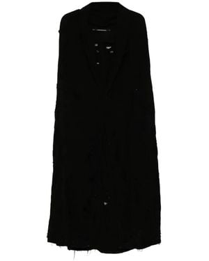 Julius Veste Sans Manches À Effet Usé - Black