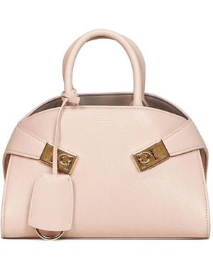 Ferragamo Mini Hug Tote Bag - Pink