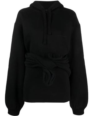 Y. Project Wikkelhoodie - Zwart