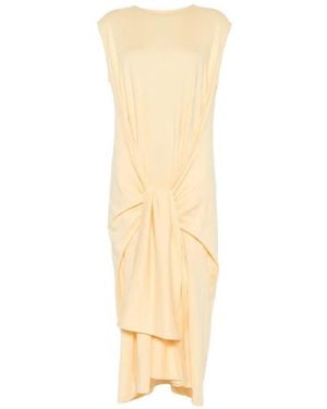 TOTEME Minikleid Mit Knotendetail - Weiß