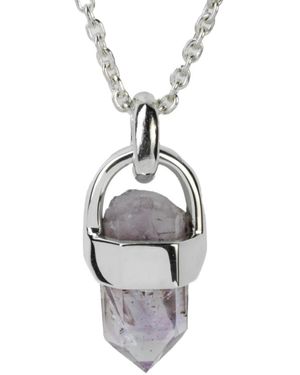 Parts Of 4 Talisman Necklace - Metallic