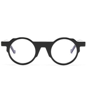 VAVA Eyewear Bl0015 Round-Frame Glasses - Black