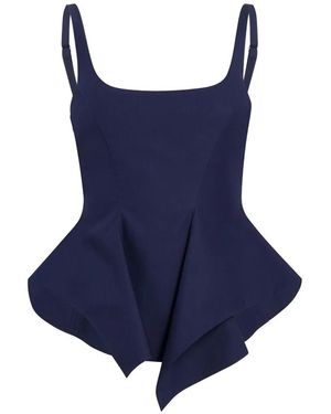 KHAITE Loa Top - Blue