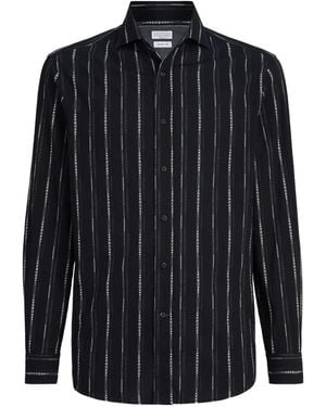 Brunello Cucinelli Button-Up Shirt - Black