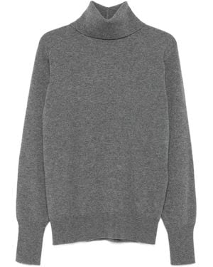 Jil Sander タートルネック カシミアトップ - グレー